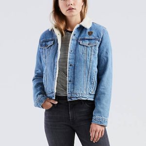 Levi's NFL Sherpa Trucker Jacket - Women's XS