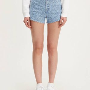 Levi's Printed Ribcage Shorts - Women's 23