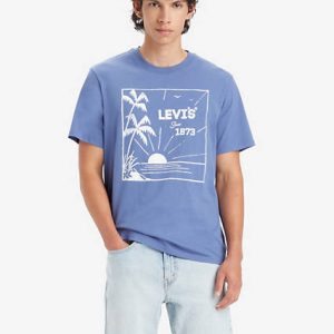 Levi's Relaxed Fit Short Sleeve Graphic T-Shirt - Men's M