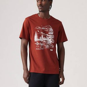 Levi's Relaxed Fit Short Sleeve Graphic T-Shirt - Men's M