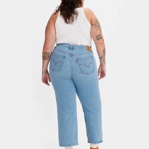 Levi's Ribcage Straight Ankle Women's Jeans (Plus Size) 18M