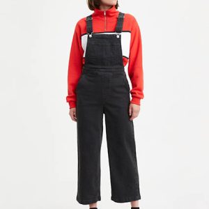 Levi's Ribcage Wide Leg Overalls - Women's 27