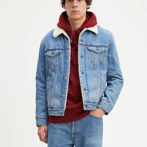 Levi's Sherpa Trucker Jacket with Jacquard by Google - Men's M