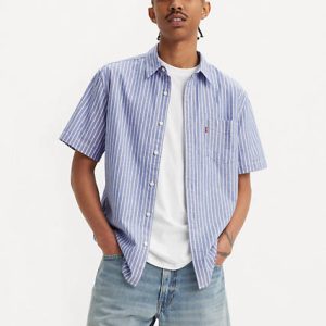 Levi's Short Sleeve Classic Standard Fit Shirt - Men's M