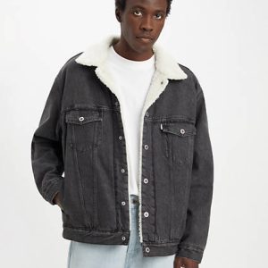 Levi's SilverTab Sherpa Trucker Jacket - Men's M