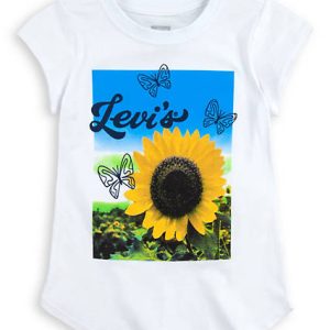Levi's Sunflower Graphic T-Shirt Big Girls S-XL S