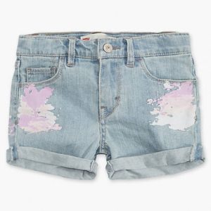 Levi's Toddler Girls 2T-4T Summer Love Shorty Shorts 2T