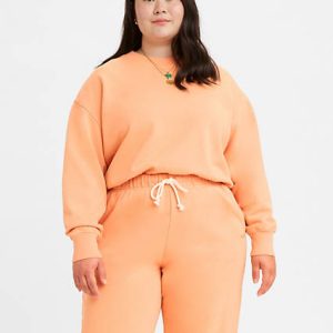 Levi's Women's WFH Crewneck Sweatshirt (Plus Size) 2X