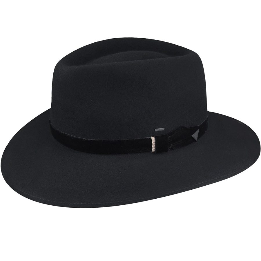 Levon Fedora - Black / L