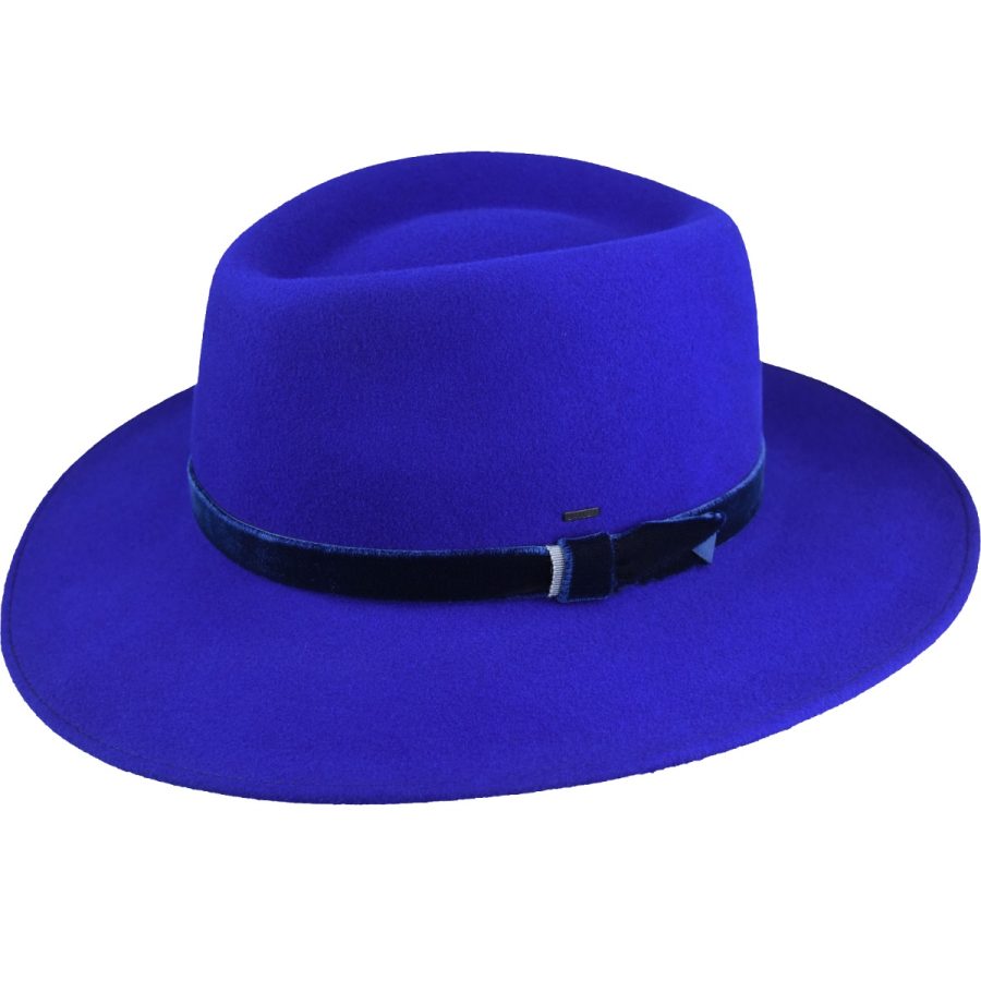 Levon Fedora - Lazuli Blue/ XL