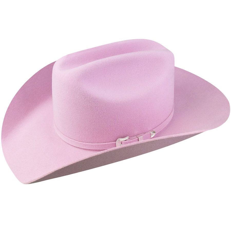 Lightning 4X Cowboy Western Hat - Fondant Pink / 6 1/2