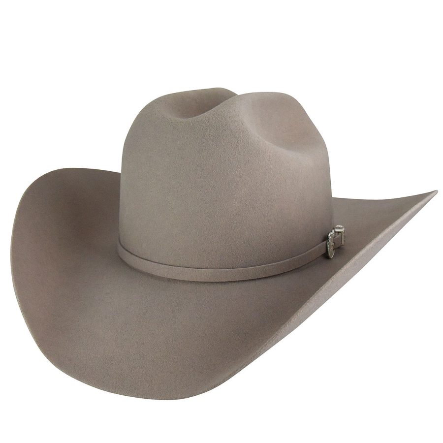 Lightning 4X Cowboy Western Hat Hat - Silverbelly/6 1/2