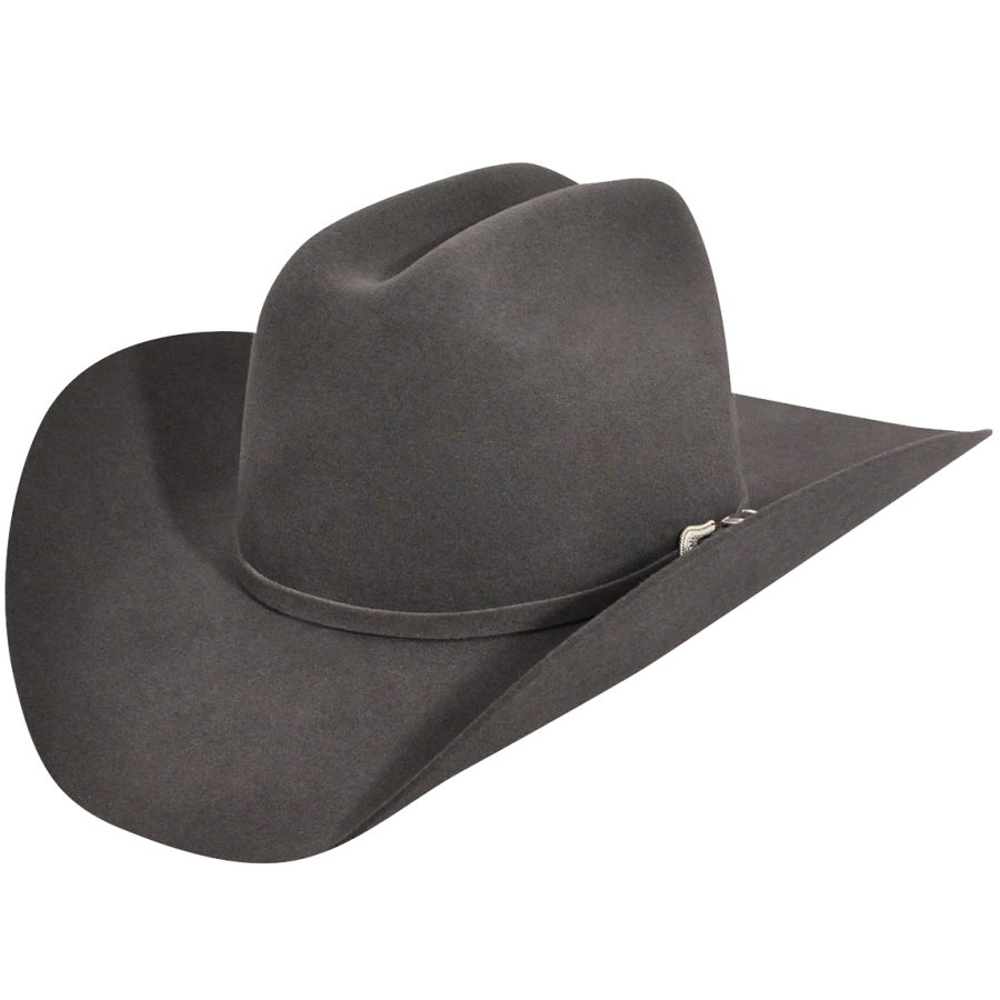 Lightning 4X Cowboy Western Hat Hat - Steel/6 1/2