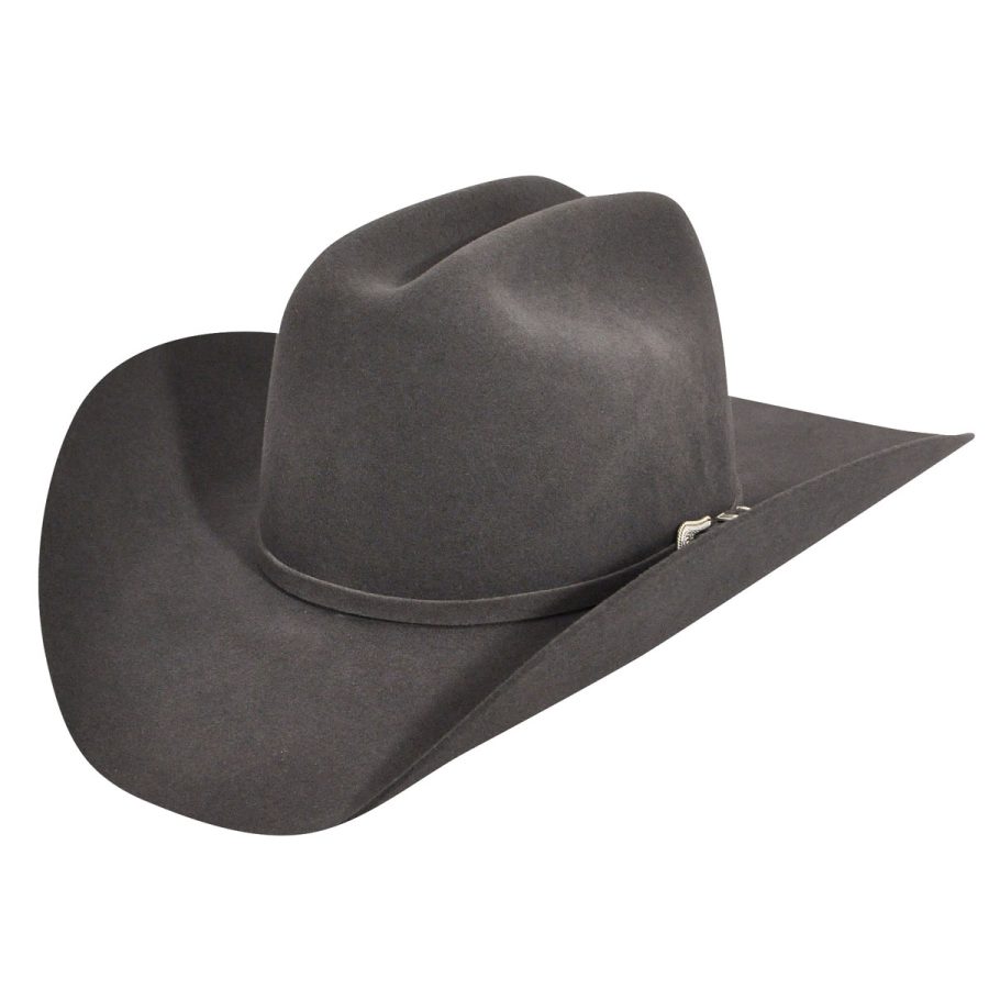 Lightning 4X Cowboy Western Hat Hat - Steel/7 1/8