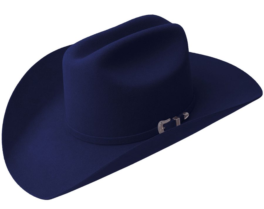 Lightning 4X Cowboy Western Hat - Peacoat / 7