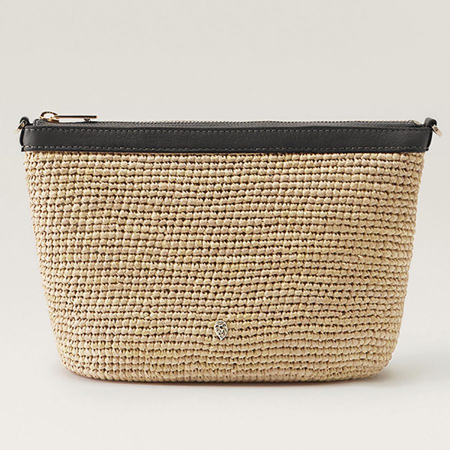 Liliana Clutch - Natural/Black / misc