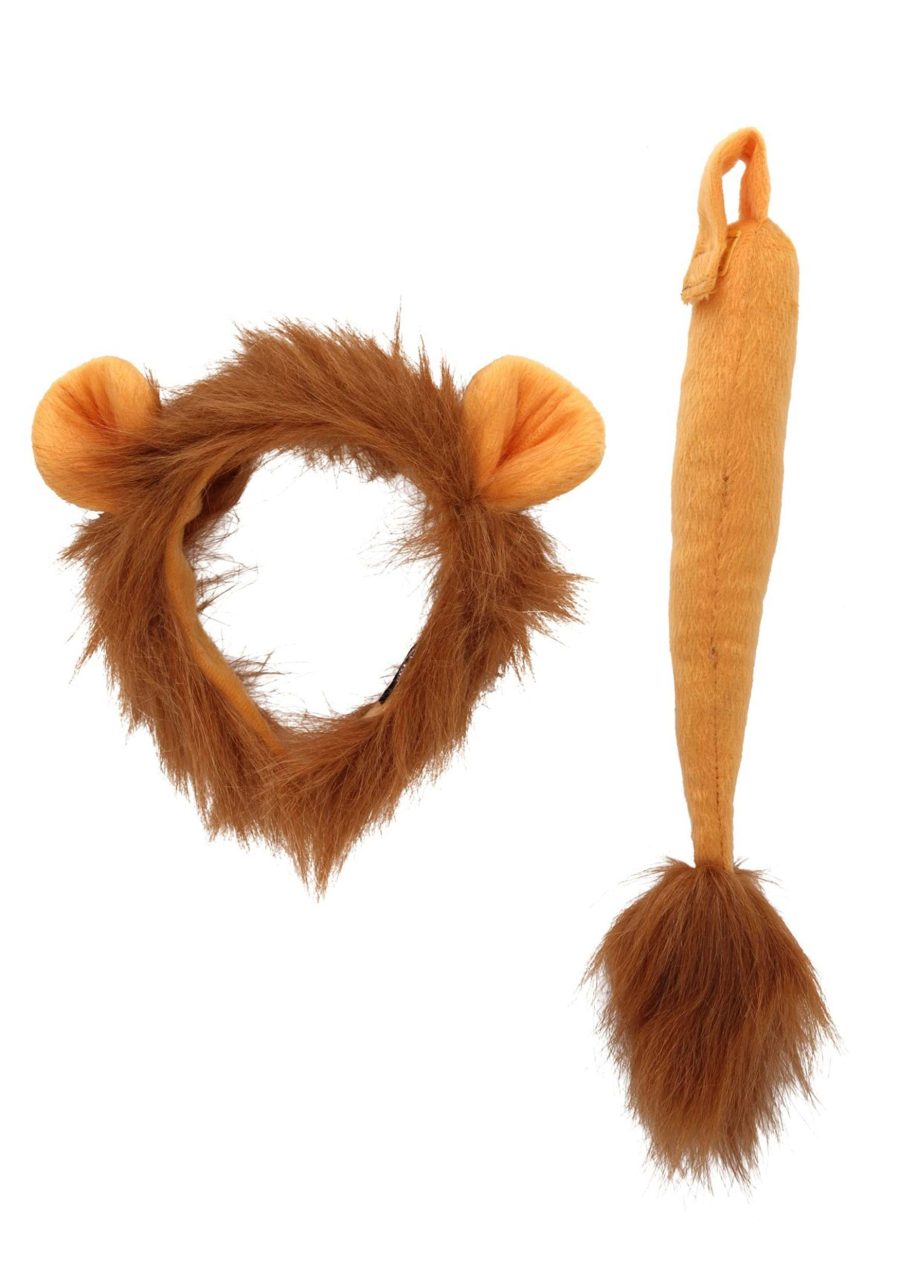 Lioness Costume Tail and Ears Kit