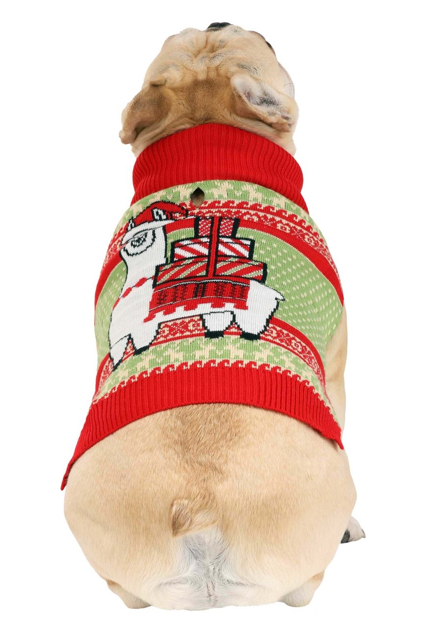 Llama Dog Sweater