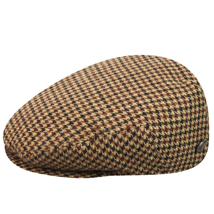 Lord Plaid Ivy Cap - Brown Plaid/M