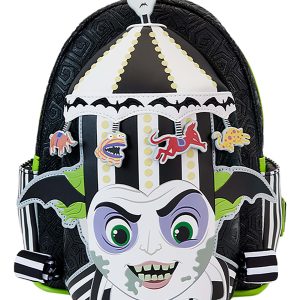 Loungefly Beetlejuice Carousel Hat Light Up Mini Backpack