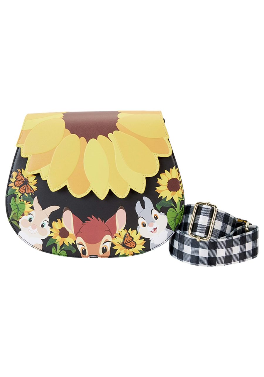 Loungefly Disney Bambi Sunflower Crossbody Bag