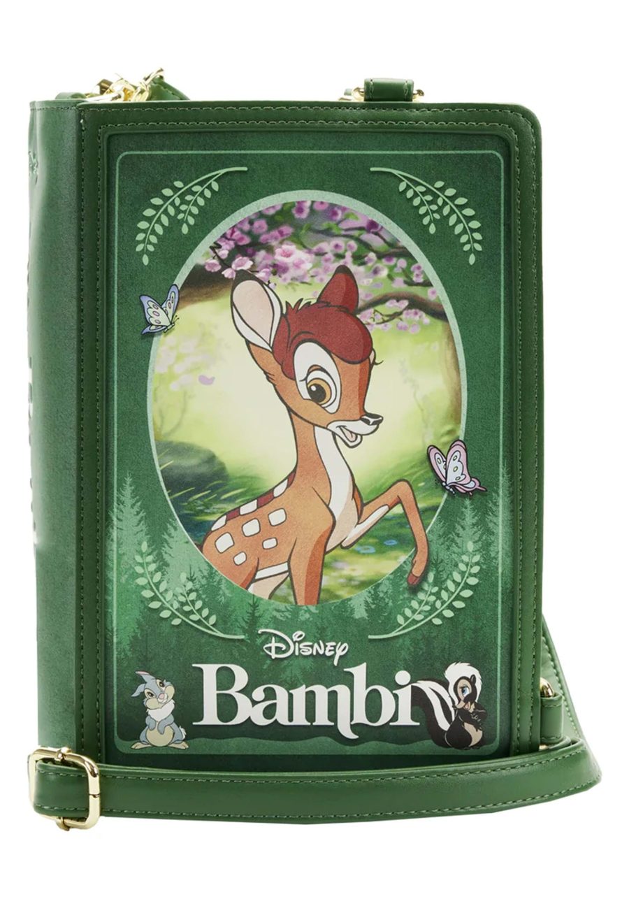 Loungefly Disney Classic Books Bambi Convertible Crossbody