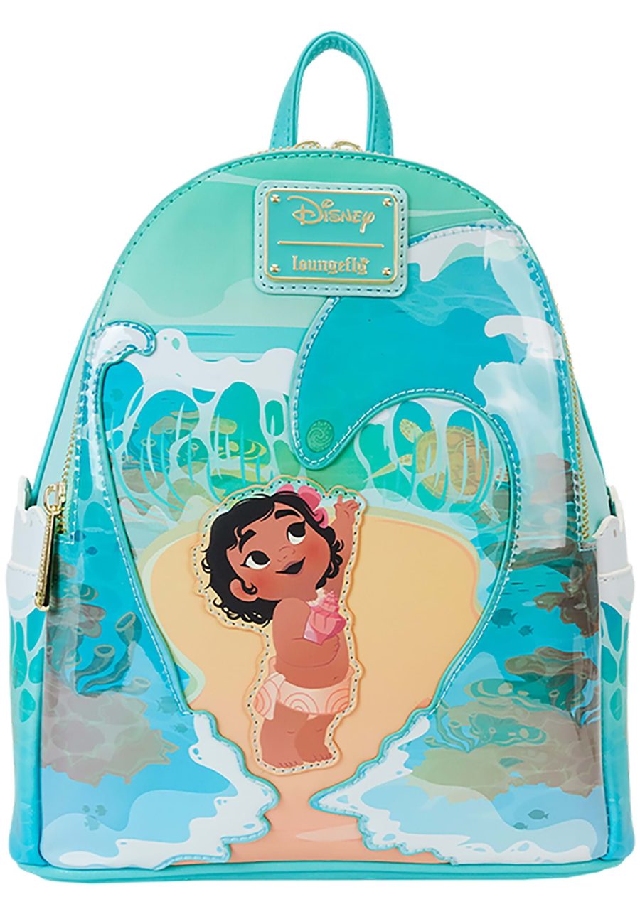 Loungefly Disney Moana Ocean Waves Mini Backpack