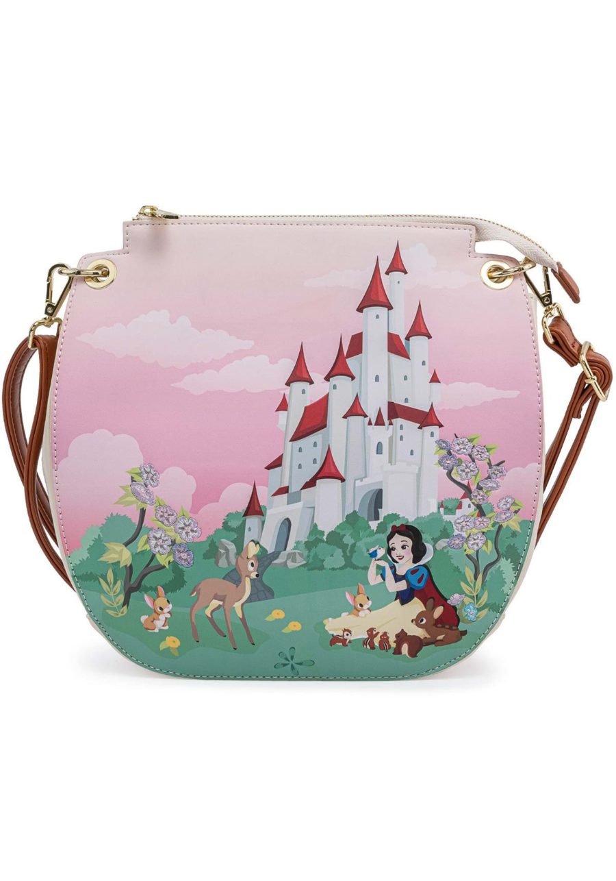 Loungefly Disney Snow White Castle Series Crossbody Bag