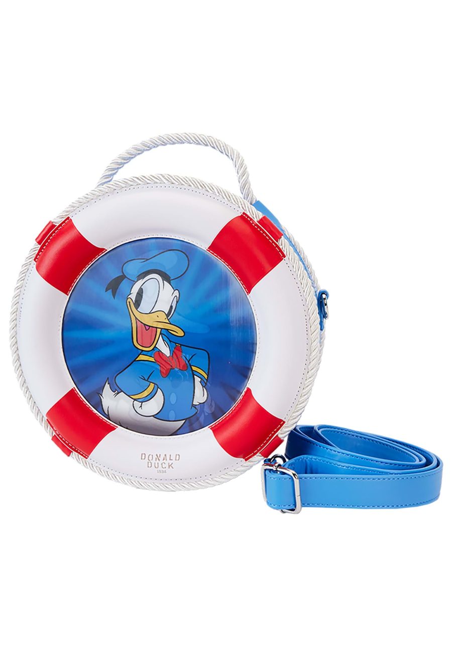 Loungefly Donald Duck 90th Anniv. Lenticular Crossbody Bag