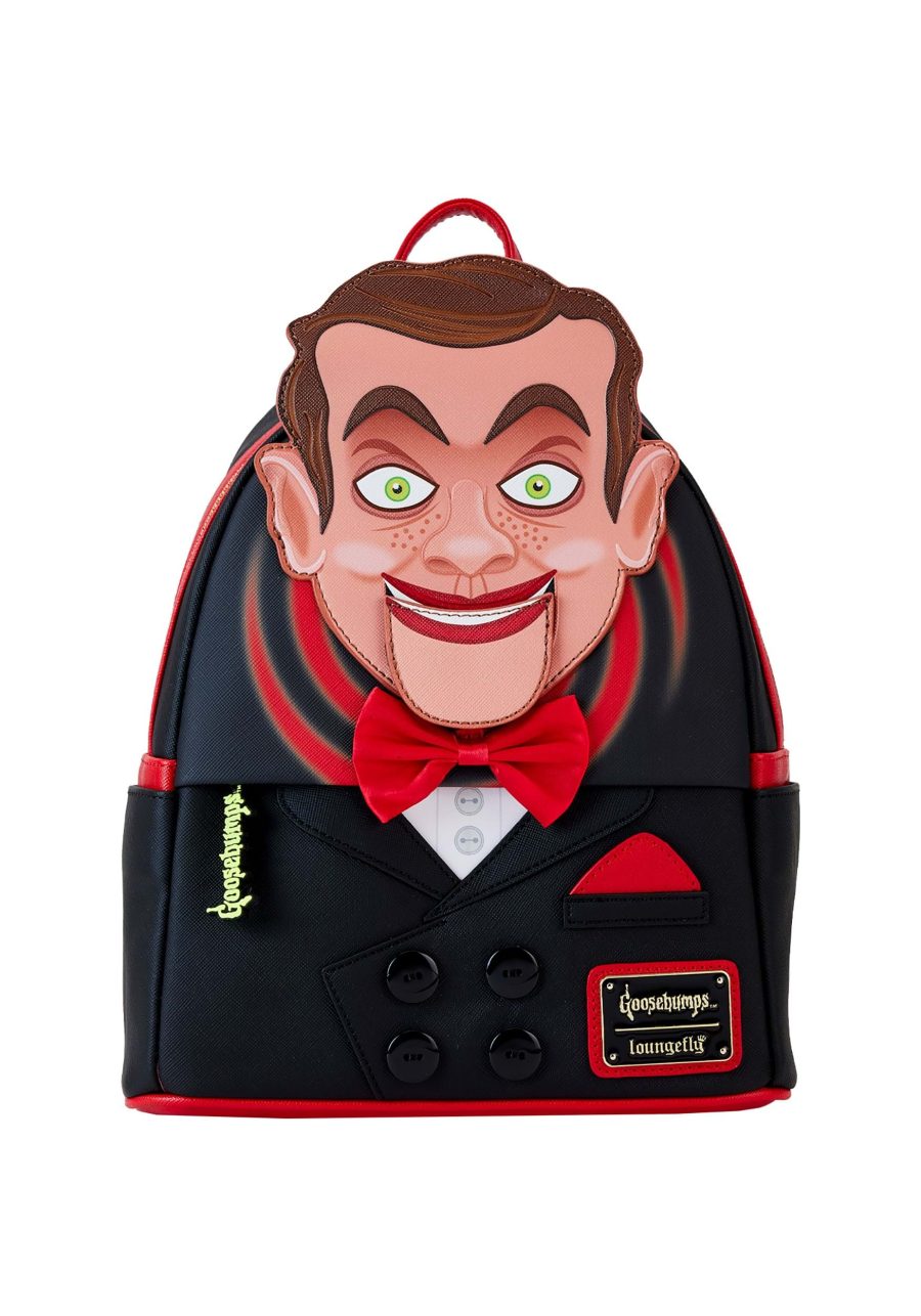 Loungefly Goosebumps Slappy Cosplay Mini Backpack