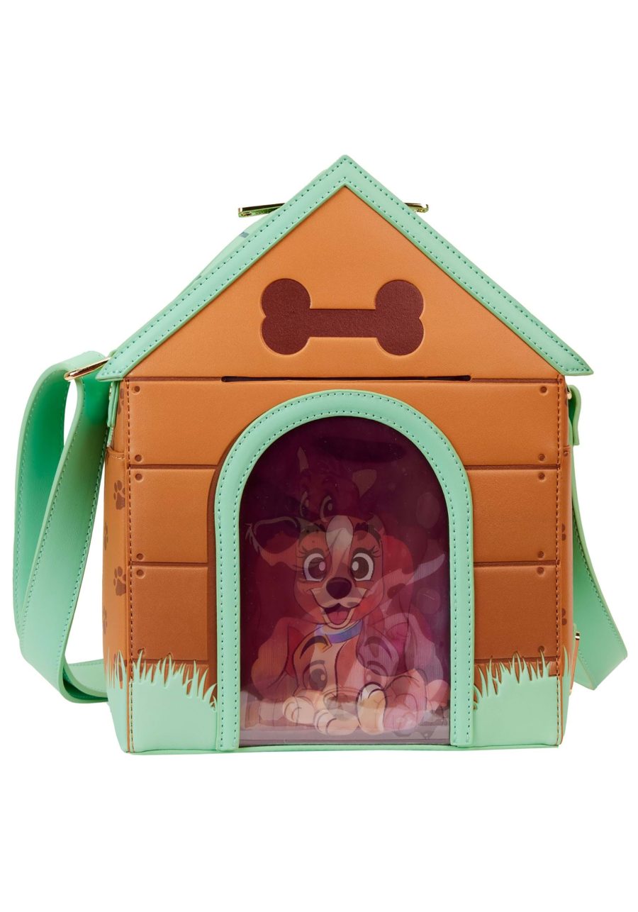 Loungefly I Heart Disney Dogs Doghouse Crossbody Bag