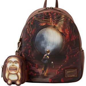 Loungefly Indiana Jones Raiders Mini Backpack with Coin Bag