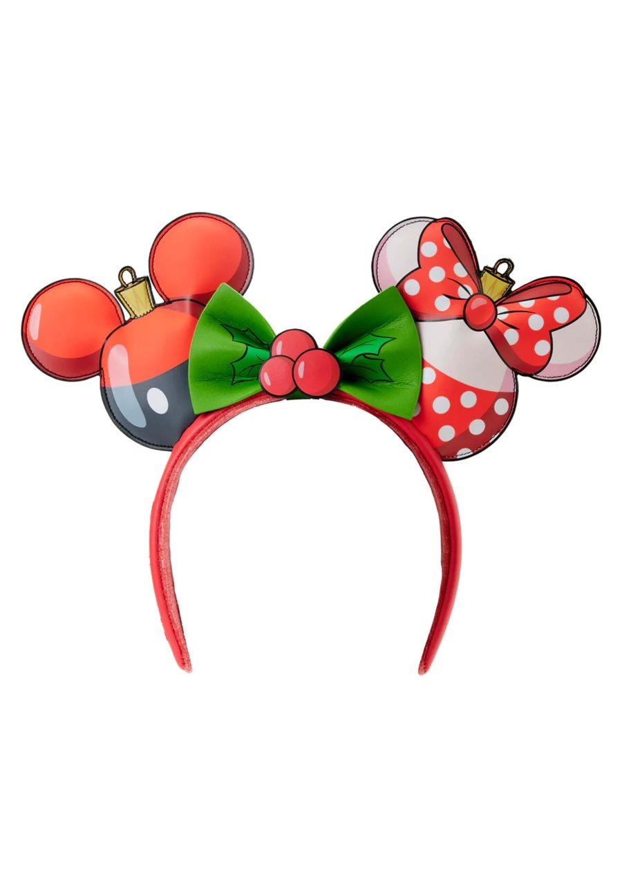 Loungefly Mickey Minnie Ornament Headband