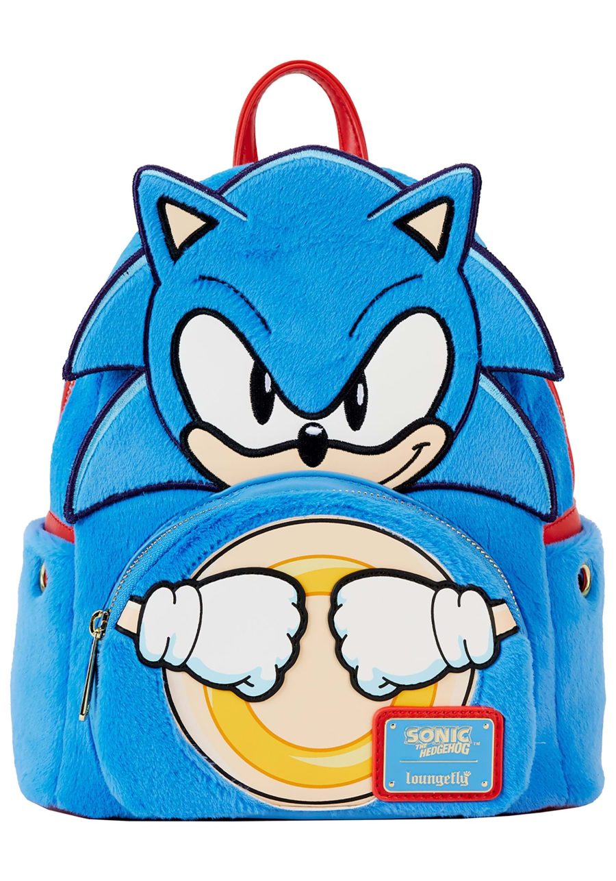 Loungefly Sonic the Hedgehog Classic Cosplay Mini Backpack