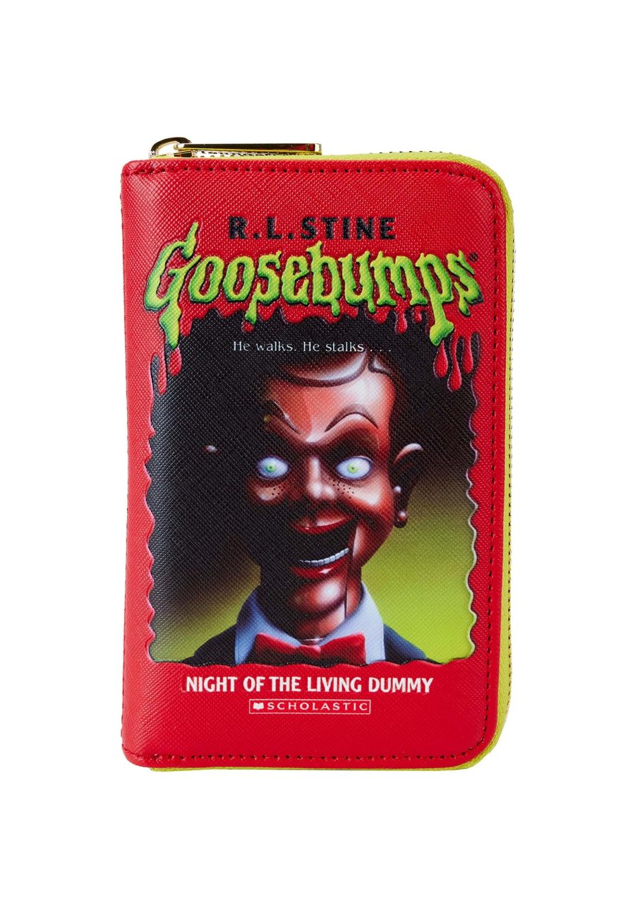 Loungefly Sony Goosebumps Book Cover Zip Wallet