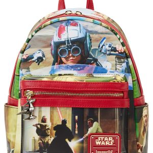 Loungefly Star Wars Scenes Phantom Menace Mini Backpack