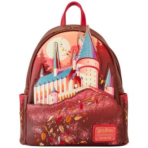 Loungefly WB Harry Potter Hogwarts Fall Mini Backpack