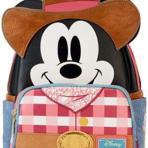 Loungefly Western Mickey Mouse Cosplay Mini Backpack