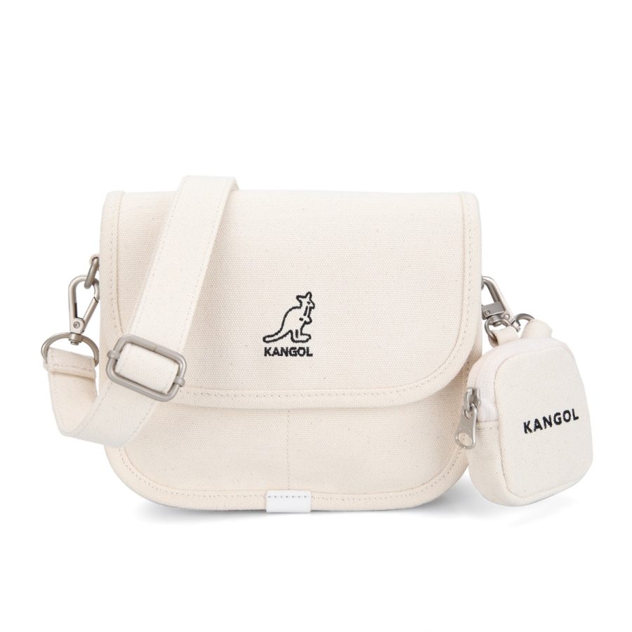 Lucky Canvas Mini Cross Bag II - Ivory