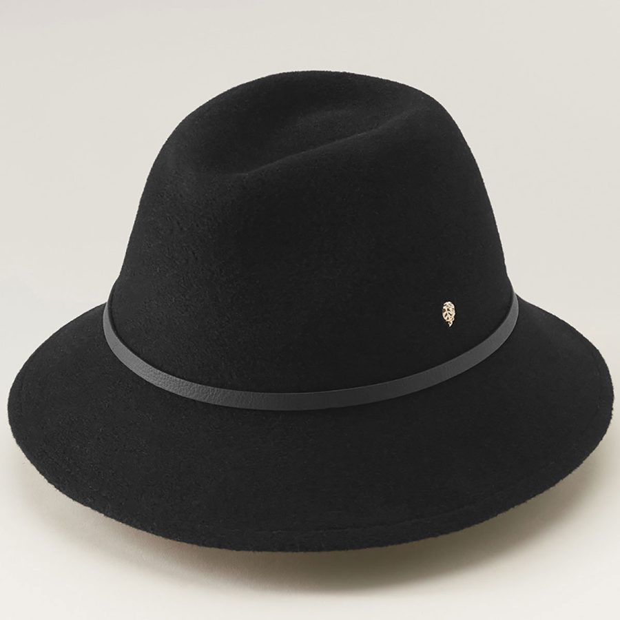 Lumie Fedora - Black/Black / M