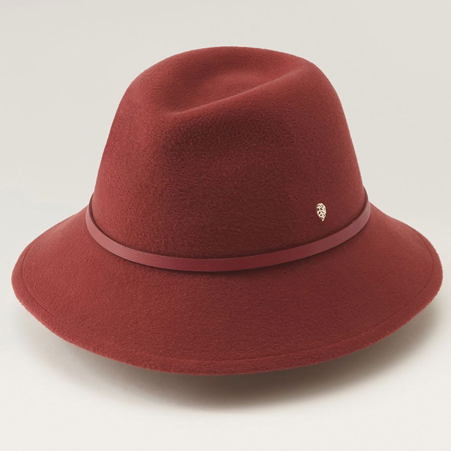 Lumie Fedora - Deep Rust/Ruby / M