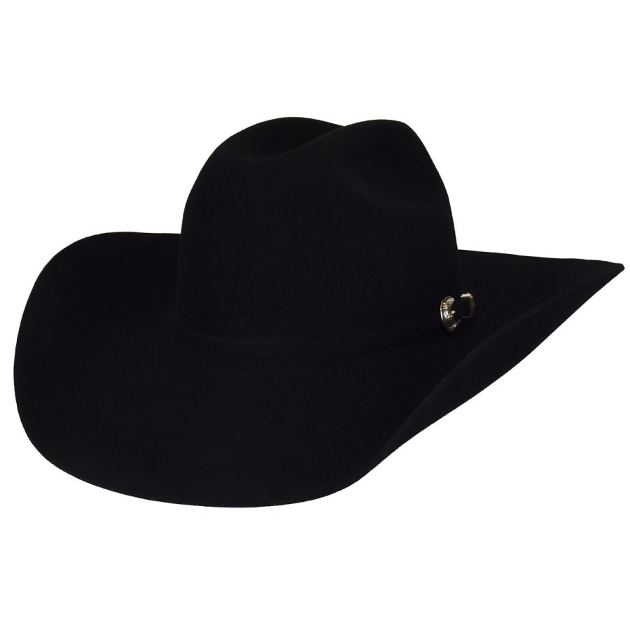 Luzerne 3X Cowboy Western Hat - Black/6 3/4