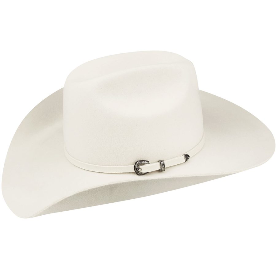 Luzerne 3X Cowboy Western Hat - Cream / 6 5/8