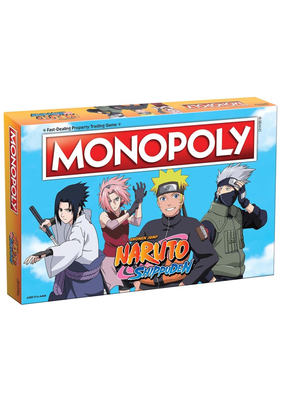 MONOPOLY Naruto Edition Board Game