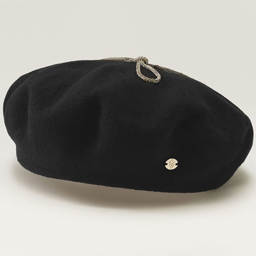 Mahalia Beret - Black Sparkle / 1SFM