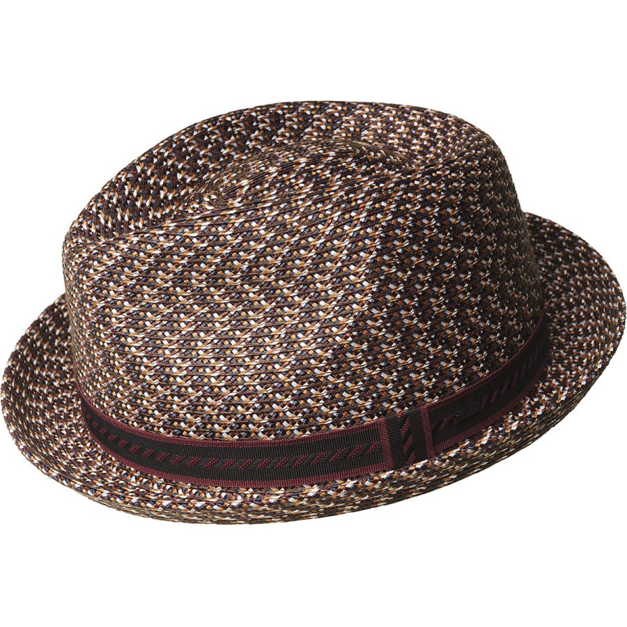 Mannes Braided Trilby - Bloodstone / M