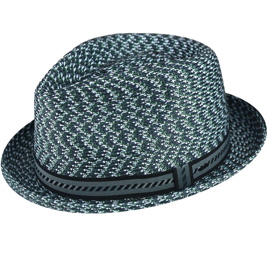 Mannes Braided Trilby - Midnight Blue / L