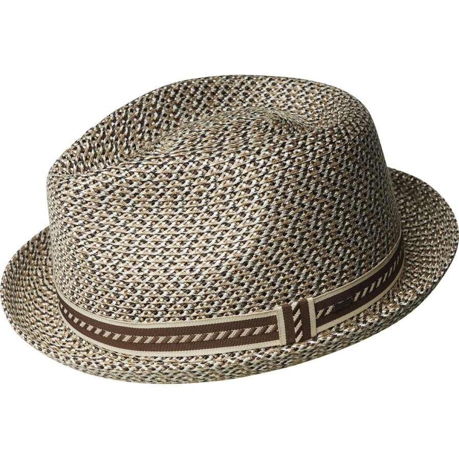 Mannes Braided Trilby - Tawny / S