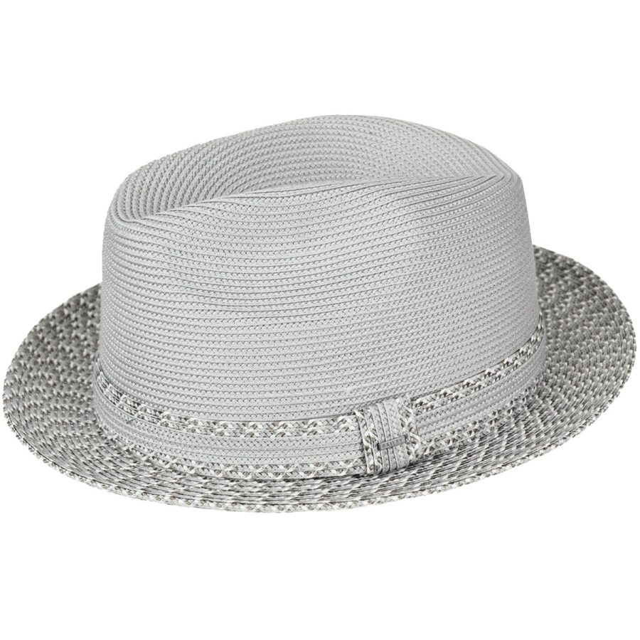 Mannesroe Braided Fedora - Overcast/L