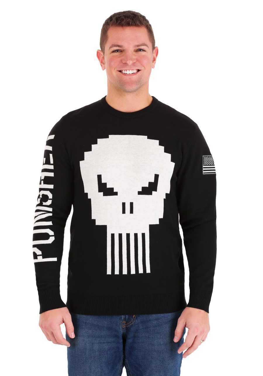 Marvel The Punisher Skull Sweater for Men